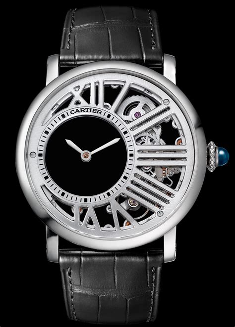 cartier rotonde skeleton watch